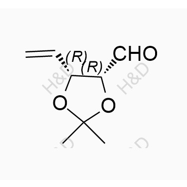 替格瑞洛雜質(zhì)128,(4R,5R)-2,2-dimethyl-5-vinyl-1,3-dioxolane-4-carbaldehyde