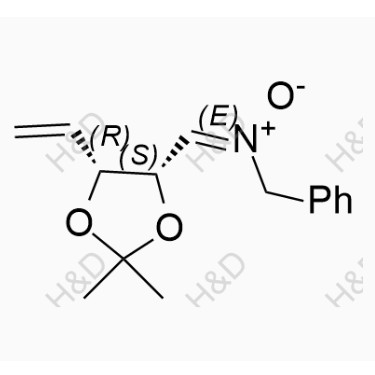 替格瑞洛雜質(zhì)129,(E)-N-(((4S,5R)-2,2-dimethyl-5-vinyl-1,3-dioxolan-4-yl)methylene)-1-phenylmethanamine oxide