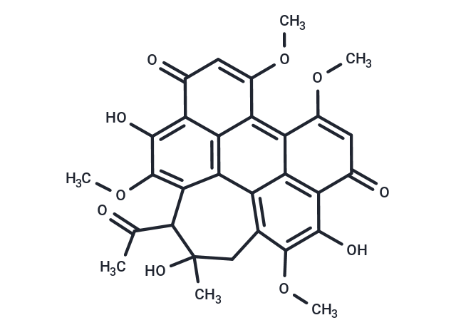 竹紅菌甲素,Hypocrellin A