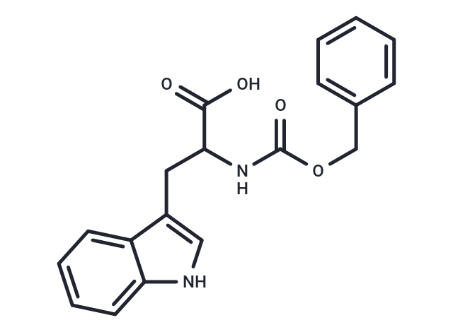 苯甲氧羰基-DL-色氨酸,N-Cbz-DL-tryptophan