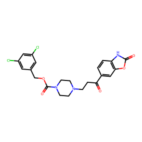 PF-8380,(3,5-dichlorophenyl)methyl4-(3-oxo-3-(2-oxo-2,3-dihydro-1,3-benzoxazol-6-yl)propyl)piperazine-1-carboxylate