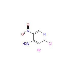 3-溴-2-氯-5-硝基吡啶-4-胺,3-Bromo-2-chloro-5-nitropyridin-4-amine