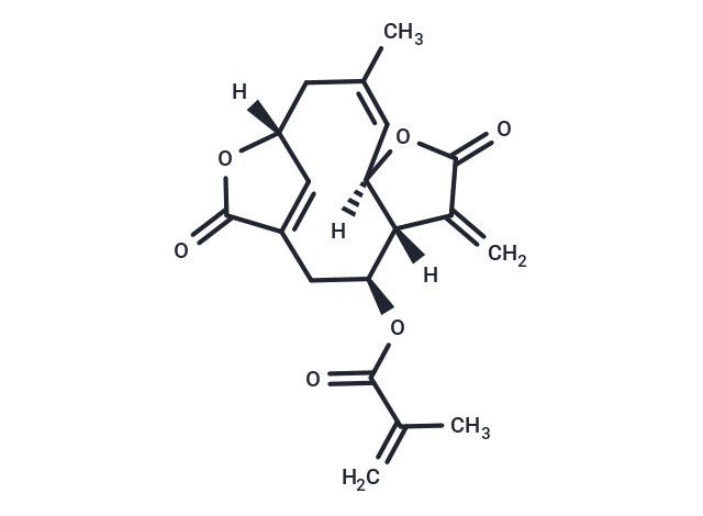 去氧地膽草素,Deoxyelephantopin