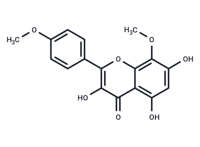 3,5,7-三羥基-8,4'-二甲氧基黃酮,Prudomestin