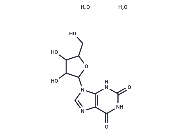 黃苷,Xanthosine dihydrate