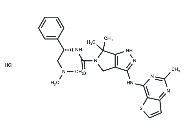 化合物 PF-3758309 hydrochloride,PF-3758309 hydrochloride