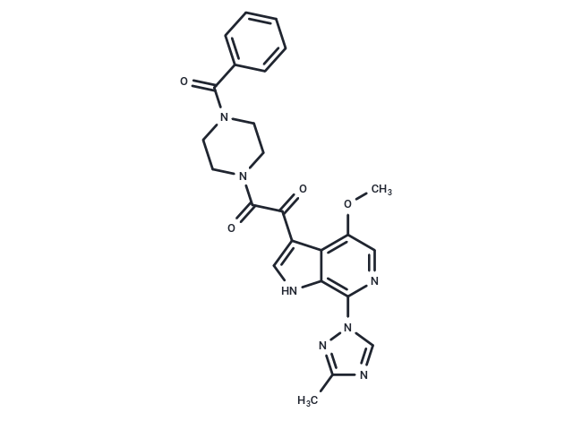 化合物 BMS626529,Temsavir