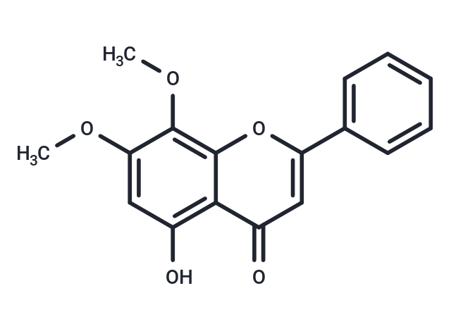 5-羥基-7,8-二甲氧基黃酮,Moslosooflavone