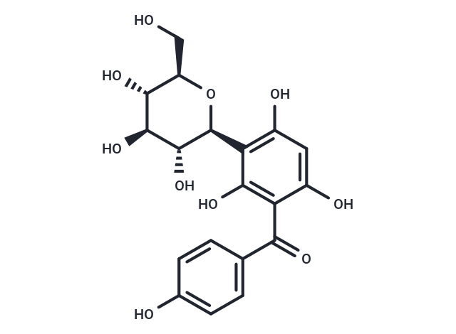 化合物Iriflophenone 3-C-glucoside,Iriflophenone 3-C-glucoside