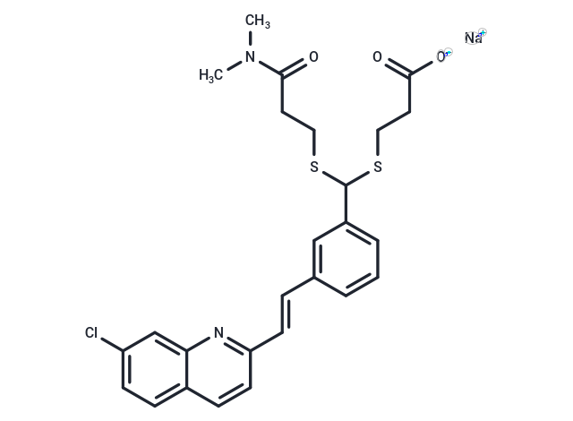 化合物 Propanoic acid,MK-571 sodium