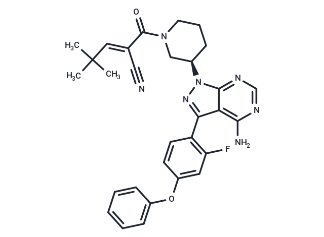 化合物 Atuzabrutinib,Atuzabrutinib