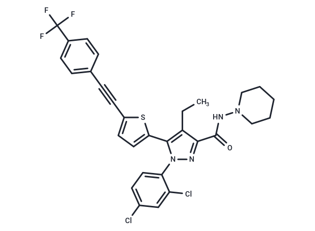 化合物 CB1 antagonist 4,CB1 antagonist 4