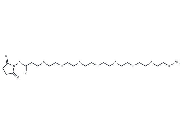 化合物 m-PEG8-NHS ester,m-PEG8-NHS ester