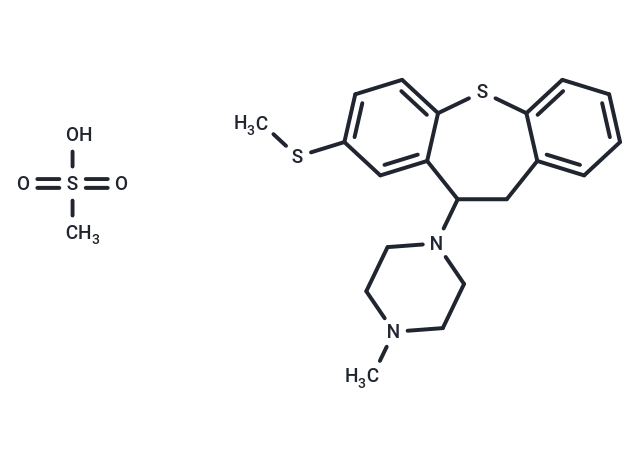 馬來酸甲硫替平,Methiothepin mesylate