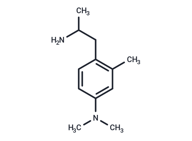 4-(2-氨基丙基)-N,N,3-三甲基苯胺,(±)-Amiflamine