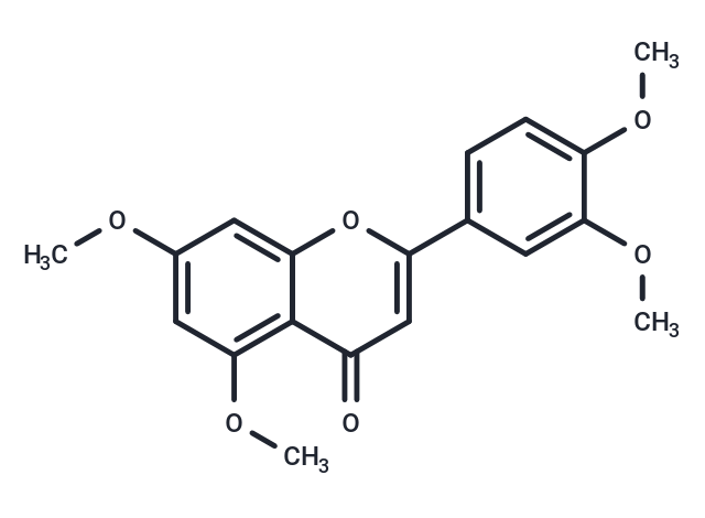 木犀草素四甲醚,5,7,3',4'-Tetramethoxyflavone