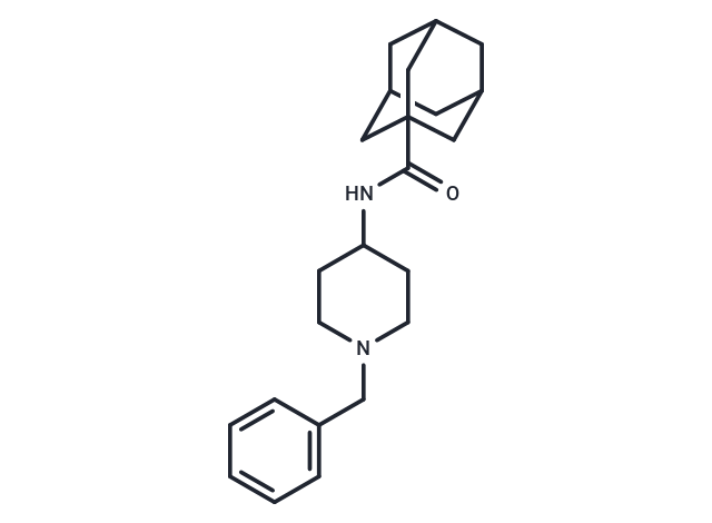 化合物 N-(1-benzyl-4-piperidyl)adamantane-1-carboxamide,N-(1-benzyl-4-piperidyl)adamantane-1-carboxamide