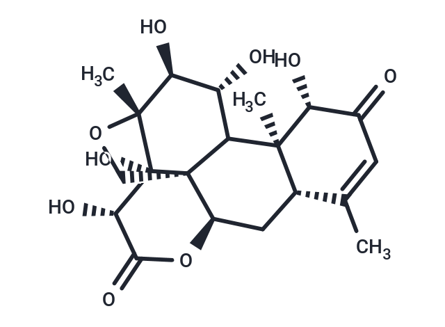 鴉膽子苦素D,Bruceine D