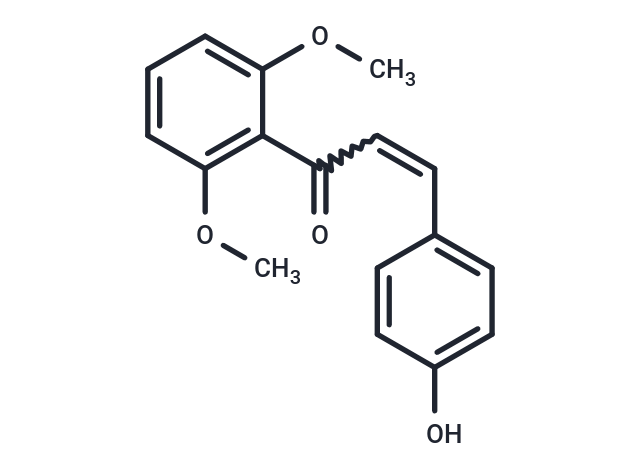 化合物TN7125,2-Propen-1-one, 1-(2,6-dimethoxyphenyl)-3-(4-hydroxyphenyl)-