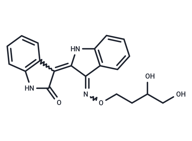 靛玉紅衍生物 E804,Indirubin Derivative E804