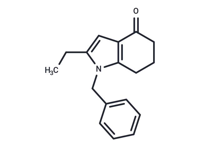 化合物 1-benzyl-2-ethyl-4,5,6,7-tetrahydro-1H-indol-4-one,1-benzyl-2-ethyl-4,5,6,7-tetrahydro-1H-indol-4-one