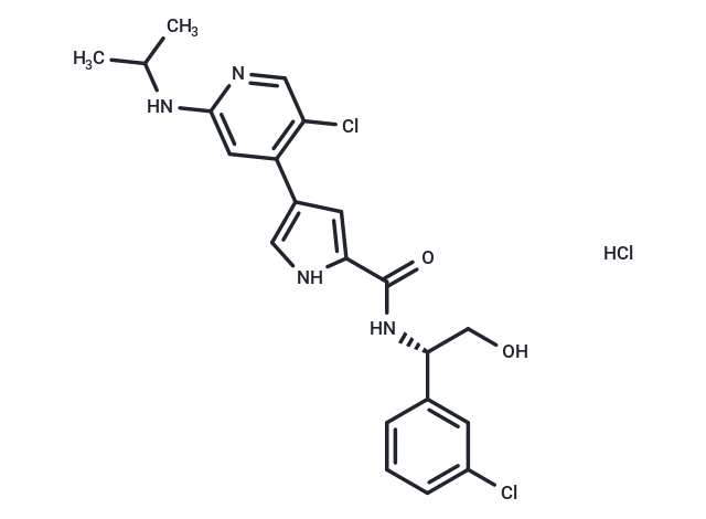 優(yōu)立替尼鹽酸鹽,Ulixertinib hydrochloride