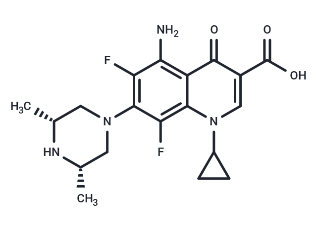 司帕沙星,Sparfloxacin