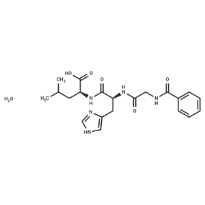 N-Hippuryl-His-Leu 水合物|T36224|TargetMol