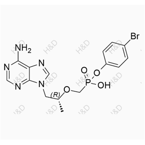 替諾福韋雜質(zhì)77,4-bromophenyl hydrogen ((((R)-1-(6-amino-9H-purin-9-yl)propan-2-yl)oxy)methyl)phosphonate