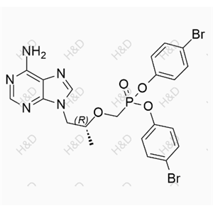 替諾福韋雜質(zhì)79,(R)-bis(4-bromophenyl) (((1-(6-amino-9H-purin-9-yl)propan-2-yl)oxy)methyl)phosphonate