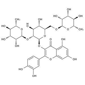 CATO_槲皮素-3-O-（2G-a-L-鼠李糖基）-蕓香糖苷_55696-57-6_97%