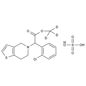 CATO_消旋-氯吡格雷-d3 硫酸盐__97%