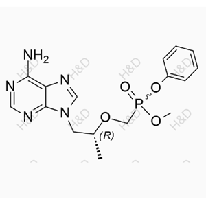 替诺福韦杂质114	methyl phenyl ((((R)-1-(6-amino-9H-purin-9-yl)propan-2-yl)oxy)methyl)phosphonate