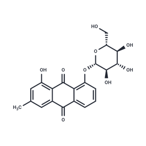 大黃酚-8-O-葡萄糖苷,Chrysophanol 8-O-glucoside