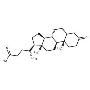 3-氧代-5β-膽烷酸,3-Oxo-5β-cholanoic acid