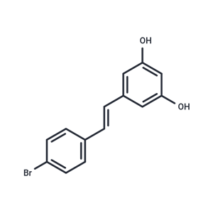 5-[(E)-2-(4-溴苯基)乙烯基]間苯二酚|T21679|TargetMol