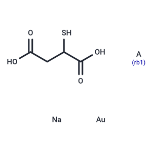 金硫丁二酸鈉,Aurothiomalate sodium