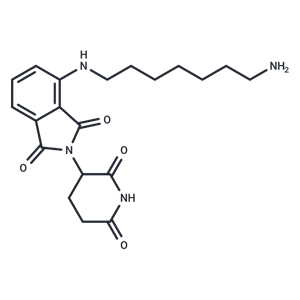 化合物Pomalidomide-C7-NH2 hydrochloride|T40004|TargetMol