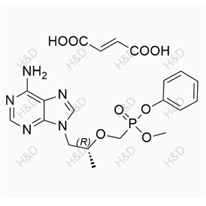 替諾福韋艾拉酚胺雜質(zhì)33,methyl phenyl ((((R)-1-(6-amino-9H-purin-9-yl)propan-2-yl)oxy)methyl)phosphonate fumarate