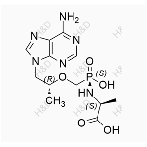 替諾福韋艾拉酚胺雜質(zhì)63,(S)-2-(((S)-((((R)-1-(6-amino-9H-purin-9-yl)propan-2-yl)oxy)methyl)(hydroxy)phosphoryl)amino)propanoic acid