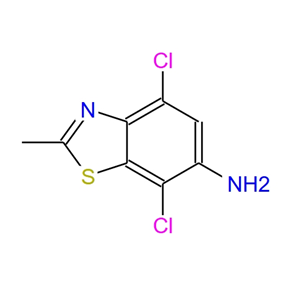 4,7-二氯-2-甲基苯并[D]噻唑-6-胺