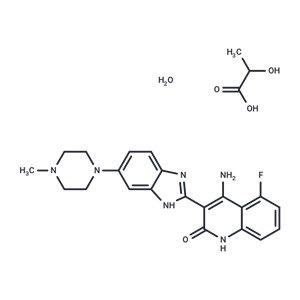 多韋替尼,Dovitinib lactate hydrate