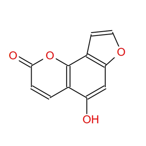 5-羥基-2H-呋喃并[2,3-H]-1-苯并吡喃-2-酮,5-hydroxy-furo[2,3-h]chromen-2-one