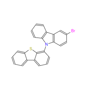 3-溴-9-二苯并噻吩-4-基-9H-咔唑,3-BroMo-9-dibenzothiophen-4-yl-9H-carbazole