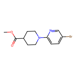 1-(5-溴吡啶-2-基)哌啶-4-羧酸甲酯,methyl 1-(5-bromopyridin-2-yl)piperidine-4-carboxylate