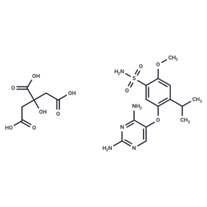 化合物 Gefapixant citrate|T63846|TargetMol