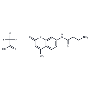 化合物H-β-Ala-AMC TFA|T64341|TargetMol