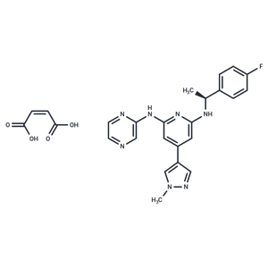 化合物 Ilginatinib maleate|T12266L|TargetMol