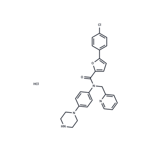 化合物 MK2-IN-1 hydrochloride,MK2-IN-1 hydrochloride