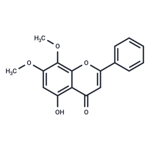 5-羥基-7,8-二甲氧基黃酮,Moslosooflavone